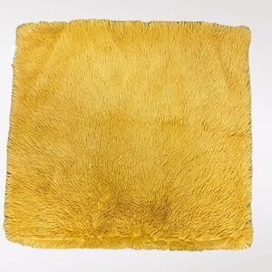 City CHIC | Mustard Yellow Fluffy Pillow Case